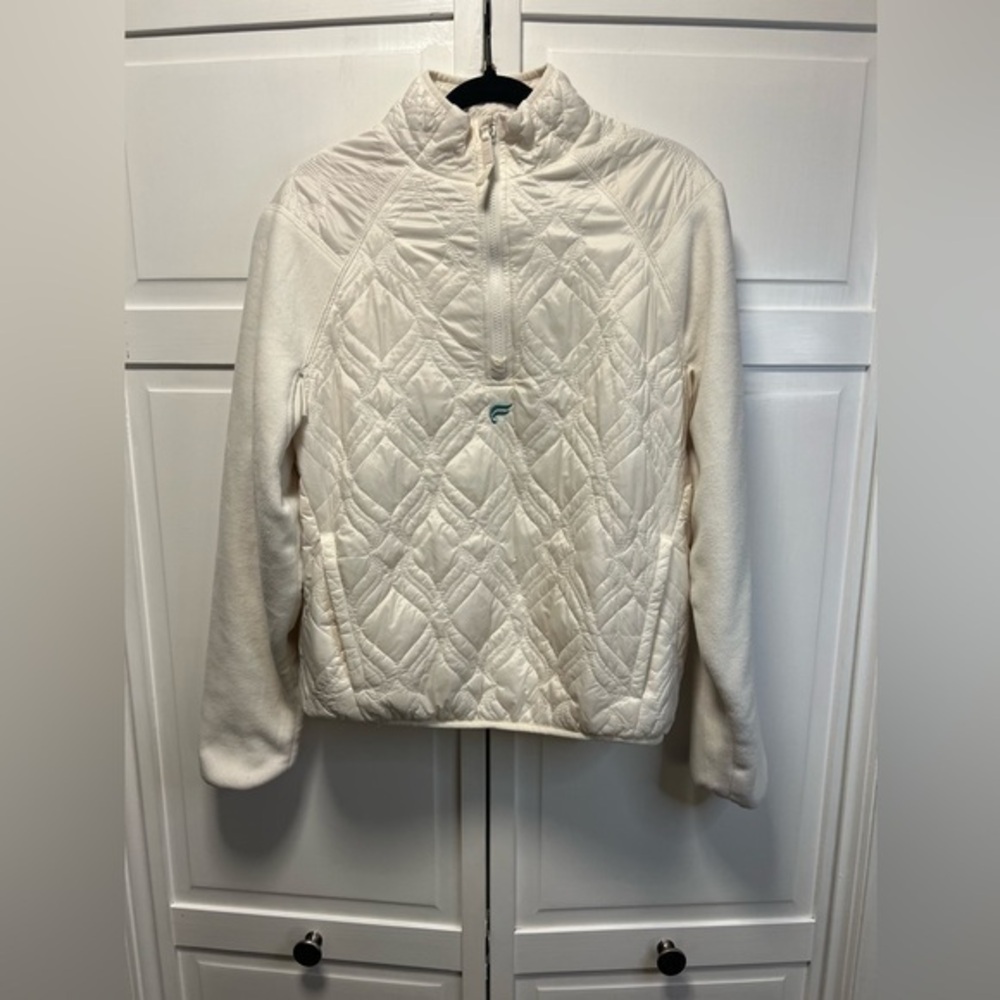 Fabletics The Loft Jacket Size Men’s Small Color Bone